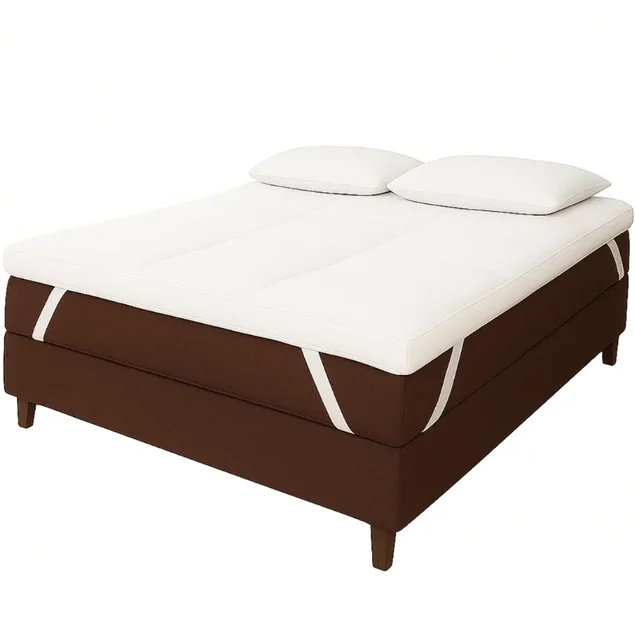 Desconto para aproveitar agora: Pillow Top Casal 10cm 200 Fios Premium - Conforto Máximo -…